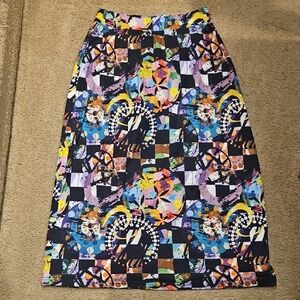 Vibrant Athletic Skirt